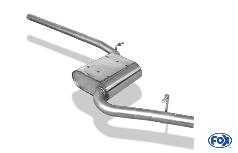 Fox Vorschalldämpfer Auspuff Sportauspuff für Audi A4 Typ B6 - 1.6l