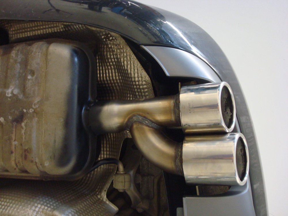 Fox Duplex Endrohrpaar für Audi A4 B7 Limo/ Avant 1.8l T 120/140kW 2.4 120/125kW