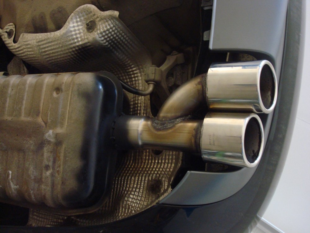 Fox Duplex Endrohrpaar für Audi A4 B7 Limo/ Avant 1.8l T 120/140kW 2.4 120/125kW