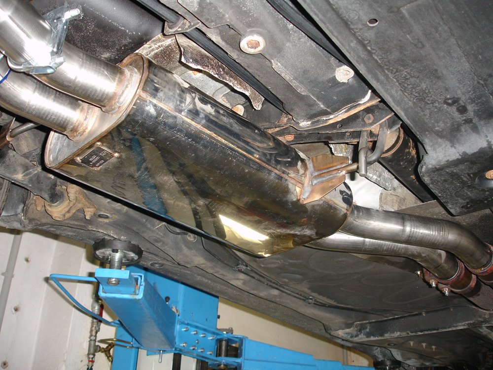 Fox Auspuff Sportauspuff Komplettanlage für Audi V8 D11 3.6l 180/184kW 4.2 206KW