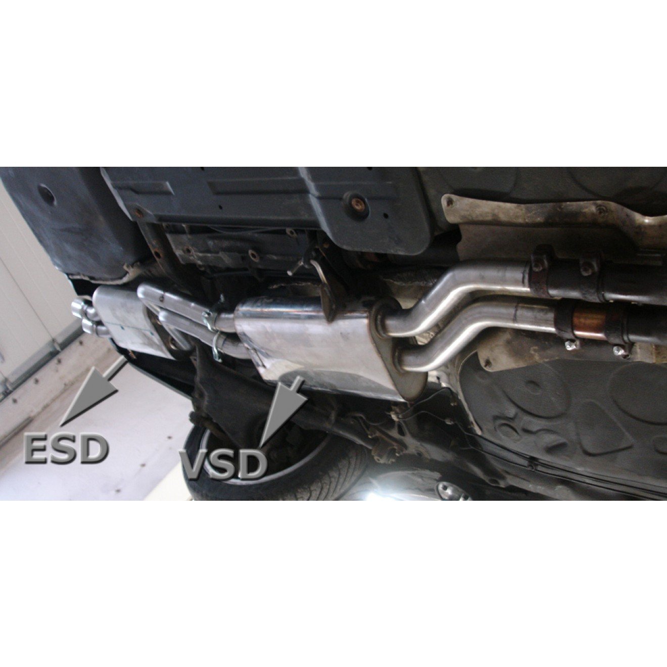 Fox Auspuff Sportauspuff Komplettanlage für Audi 100/A6 quattro C4 2,2l