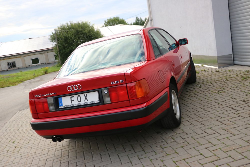 Fox Auspuff Sportauspuff Komplettanlage für Audi 100/A6 quattro C4 2,6l 110kW