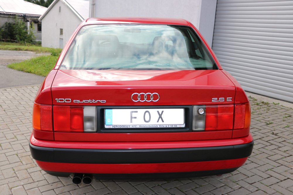 Fox Auspuff Sportauspuff Komplettanlage für Audi 100/A6 quattro C4 2,6l 110kW