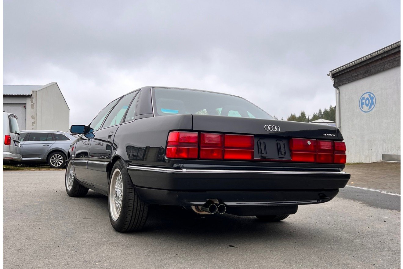 Fox Auspuff Sportauspuff Komplettanlage für Audi 100 quattro C3 2,1l 121kW