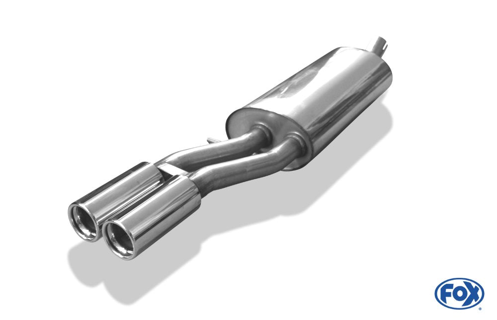 Fox Auspuff Sportauspuff Endschalldämpfer für Audi A6 Typ 4B 1,8l 96kW 1,8l T