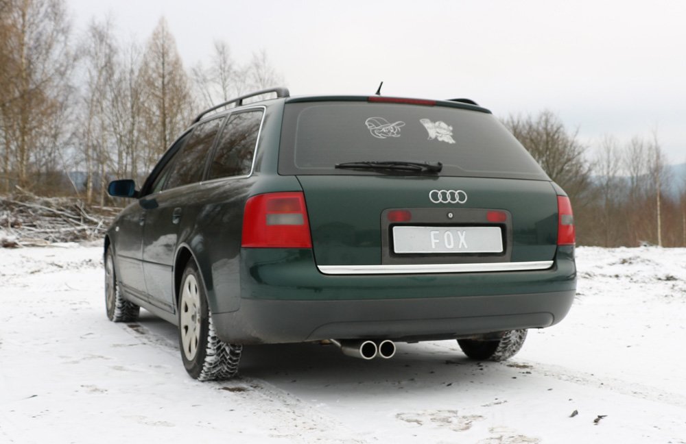 Fox Auspuff Sportauspuff Komplettanlage für Audi A6 4B Limo/ Avant 1.8l 96/110kW