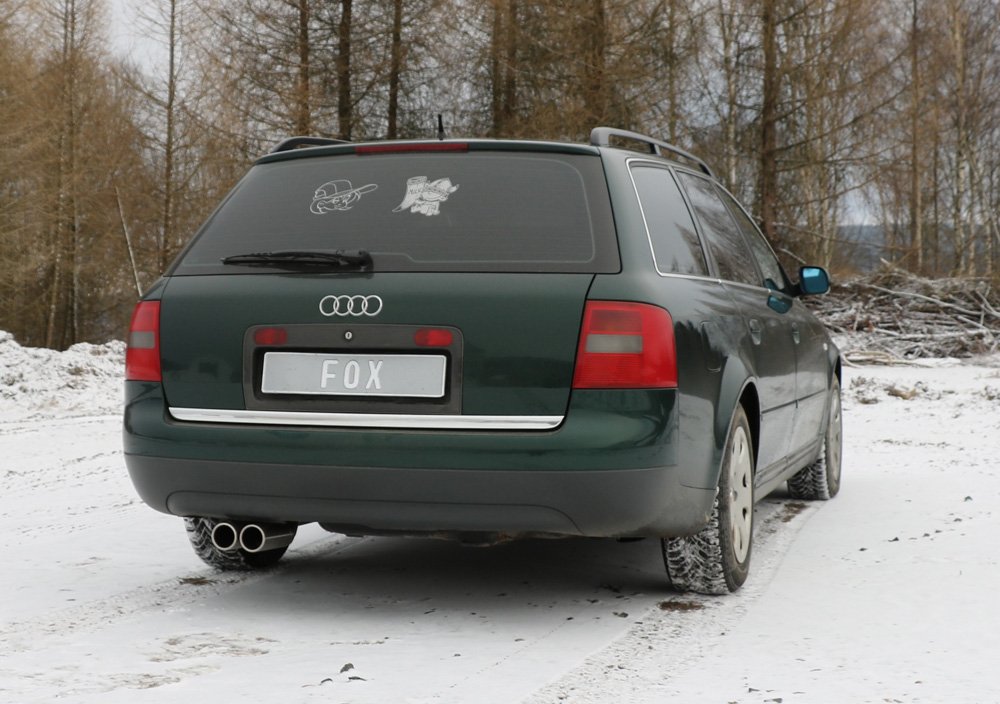 Fox Auspuff Sportauspuff Komplettanlage für Audi A6 4B Limo/ Avant 1.8l 96/110kW