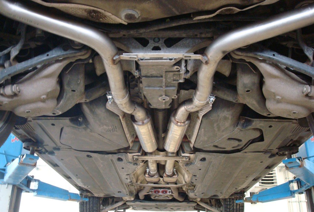 Fox Vorschalldämpfer Auspuff Sportauspuff für Audi A6 quattro - 4F Limo/ Avant