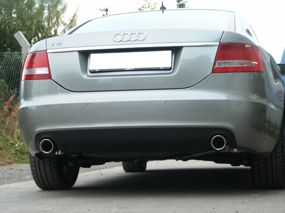 Fox Auspuff Sportauspuff Duplex Sportendschalldämpfer für Audi A6 quattro - 4F