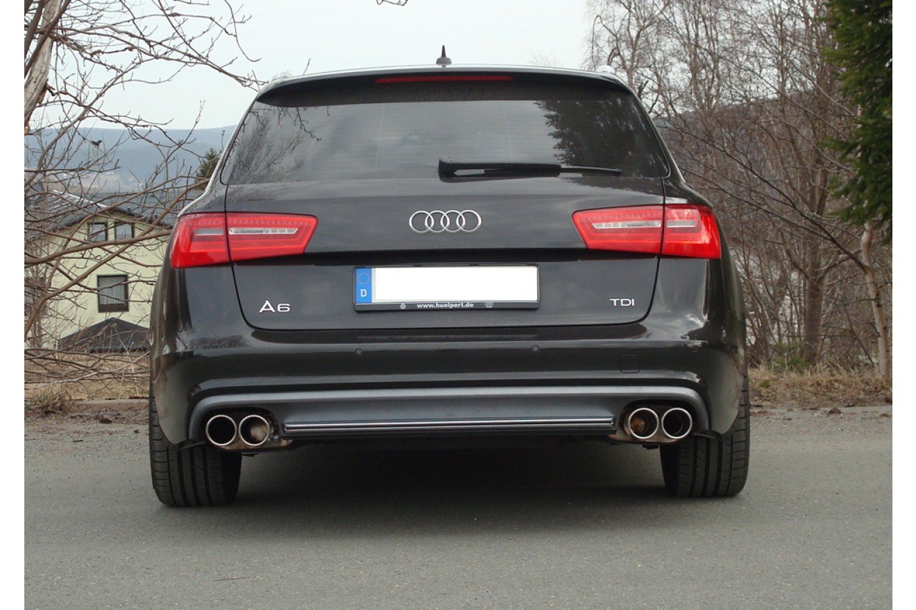 Fox Duplex Auspuff Sportauspuff für Audi A6 4G Limo/ Avant 2.0l TDI