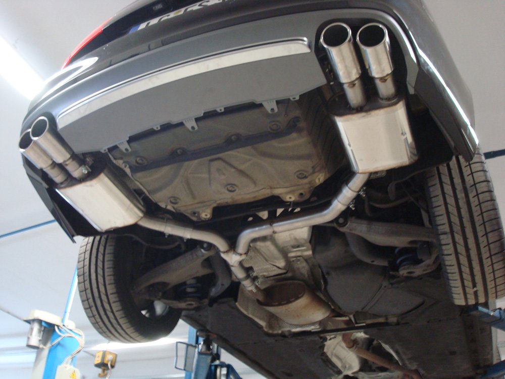 Fox Duplex Auspuff Sportauspuff für Audi A6 4G Limo/ Avant 2.0l TDI