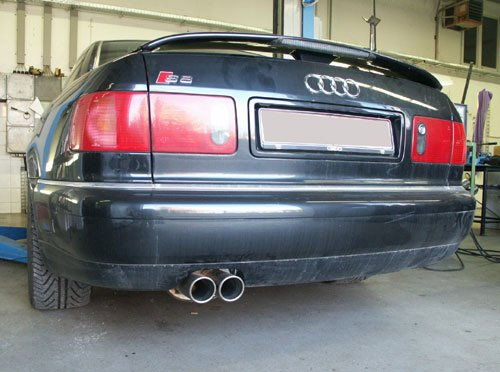 Fox Auspuff Sportauspuff Sportendschalldämpfer für Audi A8/ S8 Typ D2 4.2l