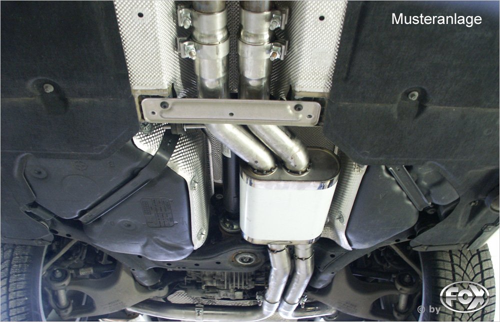 Fox Vorschalldämpfer Auspuff Sportauspuff für Audi A8 - 4H 4.2l 273kW