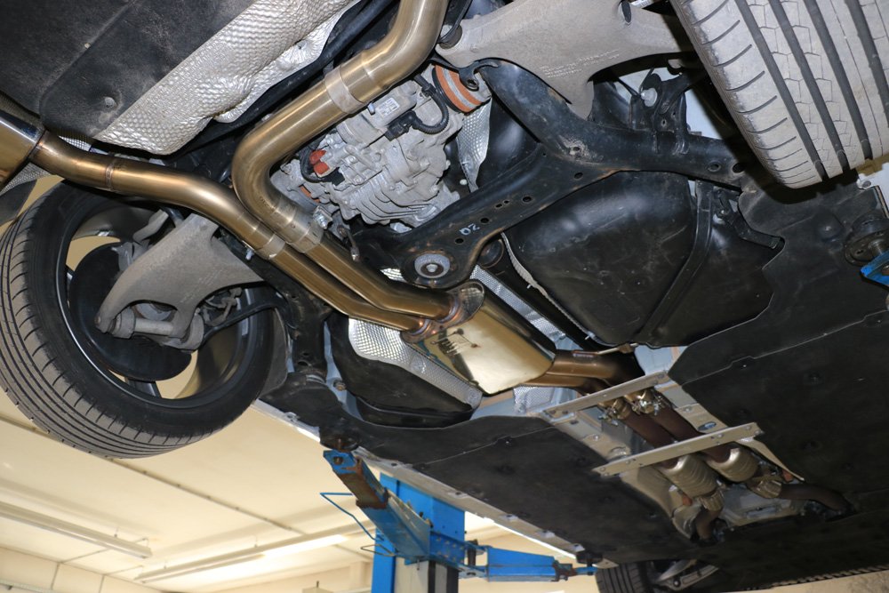 Fox Vorschalldämpfer Auspuff Sportauspuff für Audi S8 - 4H 4.0l 382kW