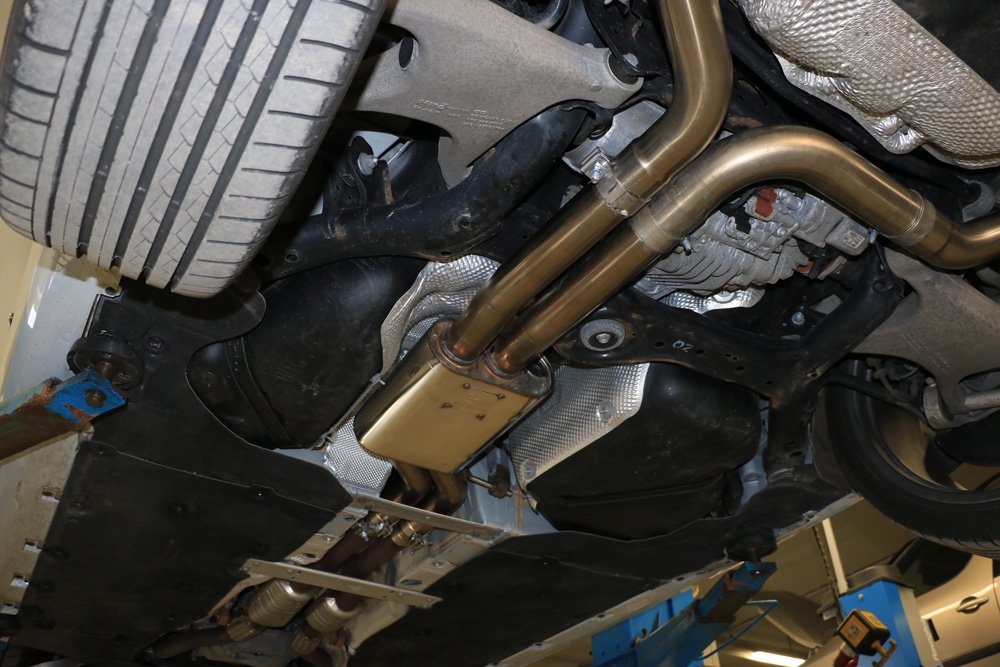 Fox Vorschalldämpfer Auspuff Sportauspuff für Audi S8 - 4H 4.0l 382kW