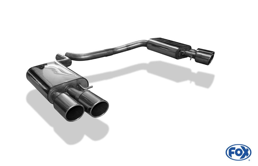 Fox Duplex Auspuff Sportauspuff Sportendschalldämpfer für Audi S8 - 4H 4.0 382kW