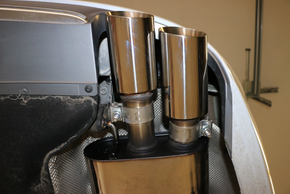 Fox Duplex Auspuff Sportauspuff Sportendschalldämpfer für Audi S8 - 4H 4.0 382kW