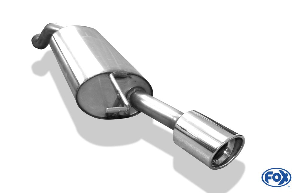 Fox Auspuff Sportauspuff Endschalldämpfer für Audi TT 8N Frontantrieb 1,8l