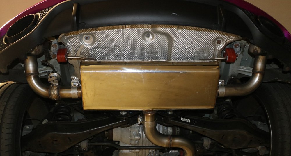Fox Auspuff Sportauspuff Komplettanlage für Audi TT 8J RS quattro Coupe