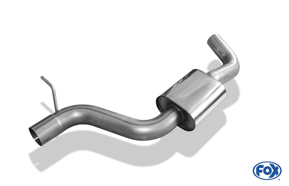 Fox Mittelschalldämpfer Auspuff Sportauspuff für Audi TT FV3 Frontantrieb/ 2