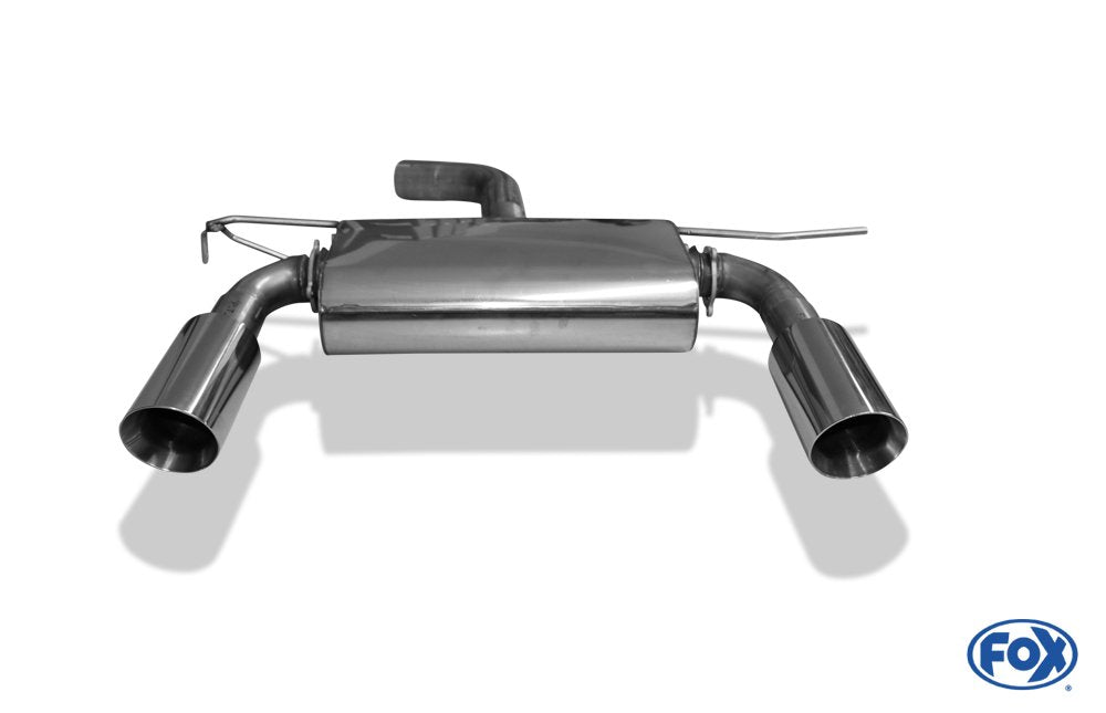 Fox Duplex Auspuff Sportauspuff Sportendschalldämpfer für Audi TT FV3