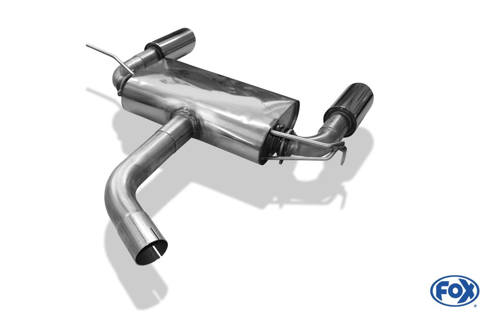 Fox Duplex Auspuff Sportauspuff Sportendschalldämpfer für Audi TT FV3
