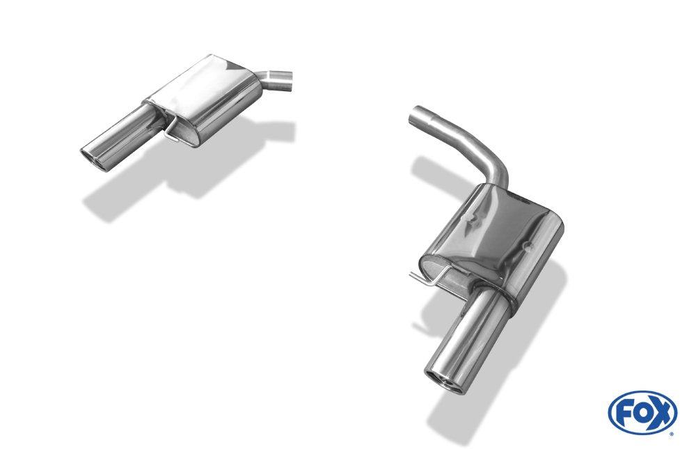 Fox Duplex Auspuff Sportauspuff Sportendschalldämpfer für Audi A5/S5 Sportback