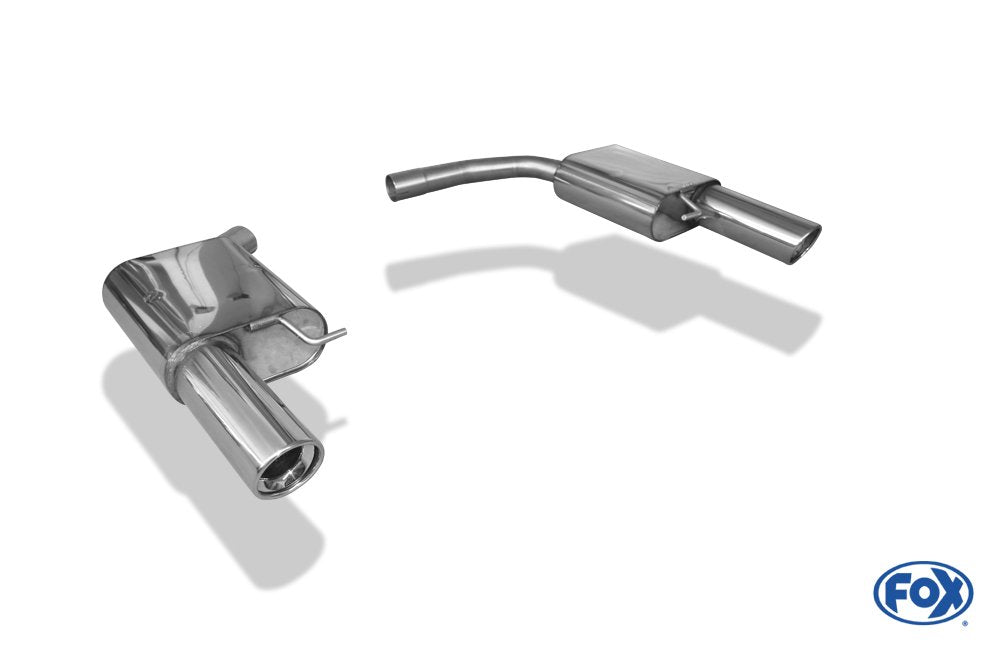 Fox Duplex Auspuff Sportauspuff Sportendschalldämpfer für Audi A5/S5 Sportback