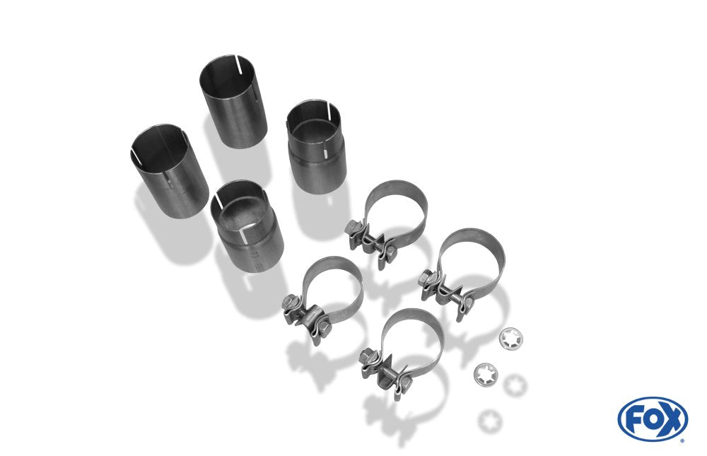 Fox Duplex Auspuff Sportauspuff Sportendschalldämpfer für Audi A5/S5 Sportback