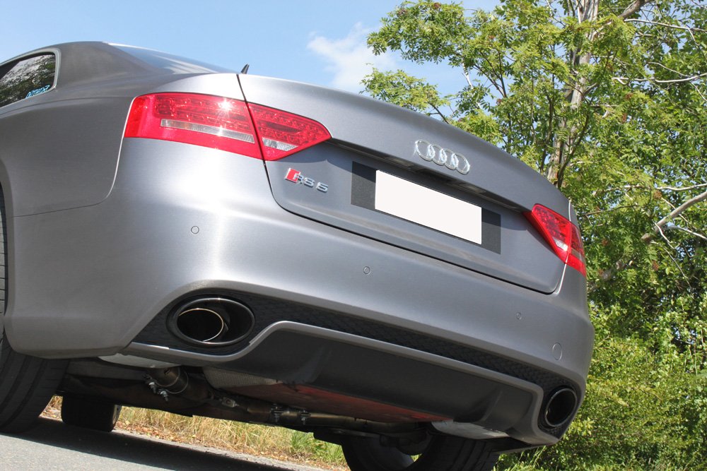 Fox Duplex Auspuff Sportauspuff Endschalldämpfer für Audi RS5 4.2l 331kW