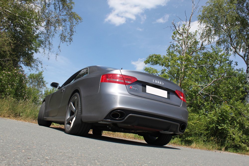 Fox Duplex Auspuff Sportauspuff Endschalldämpfer für Audi RS5 4.2l 331kW