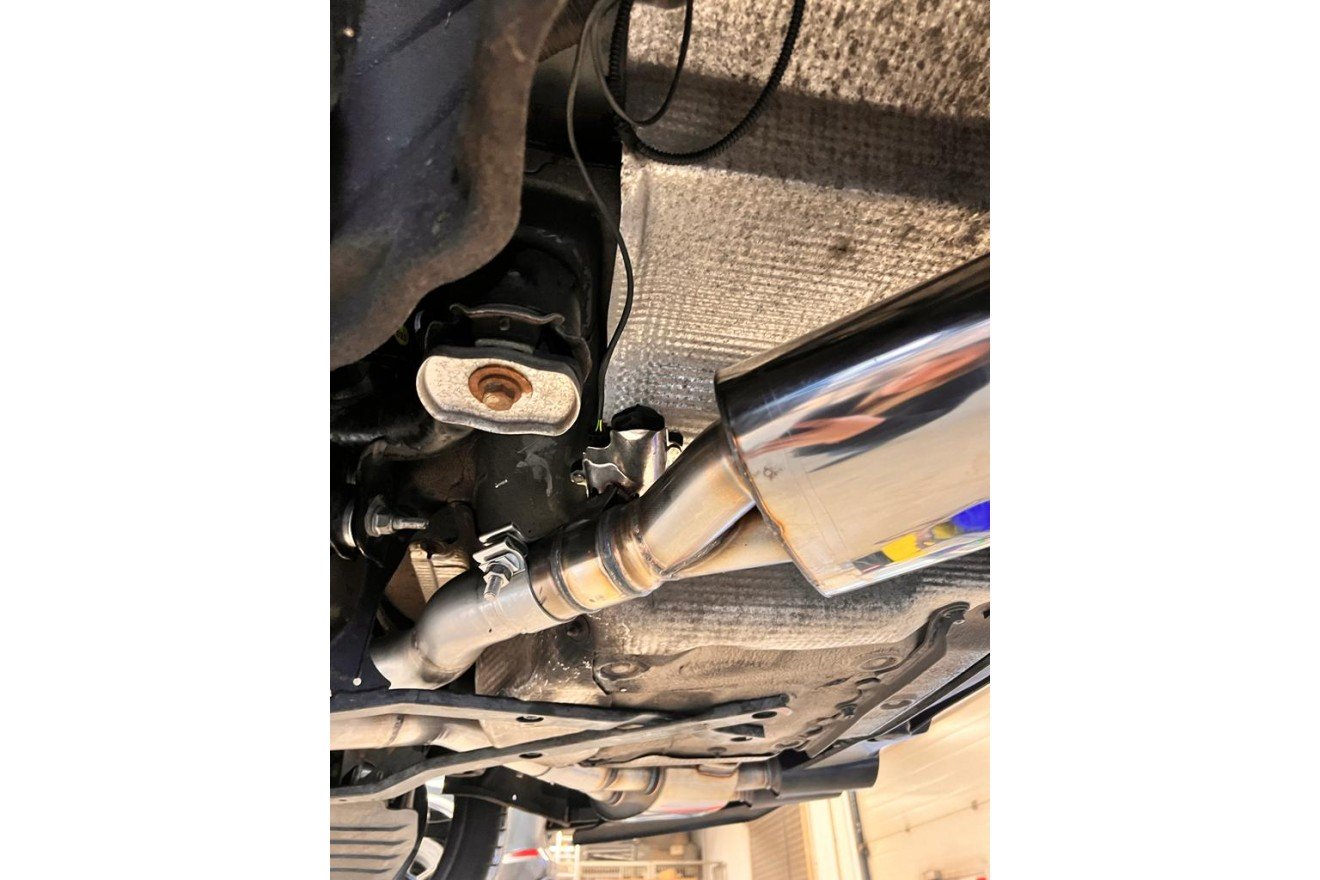 Fox Duplex Auspuff Sportauspuff Endschalldämpfer für Audi S4 B9 3,0l 260kW