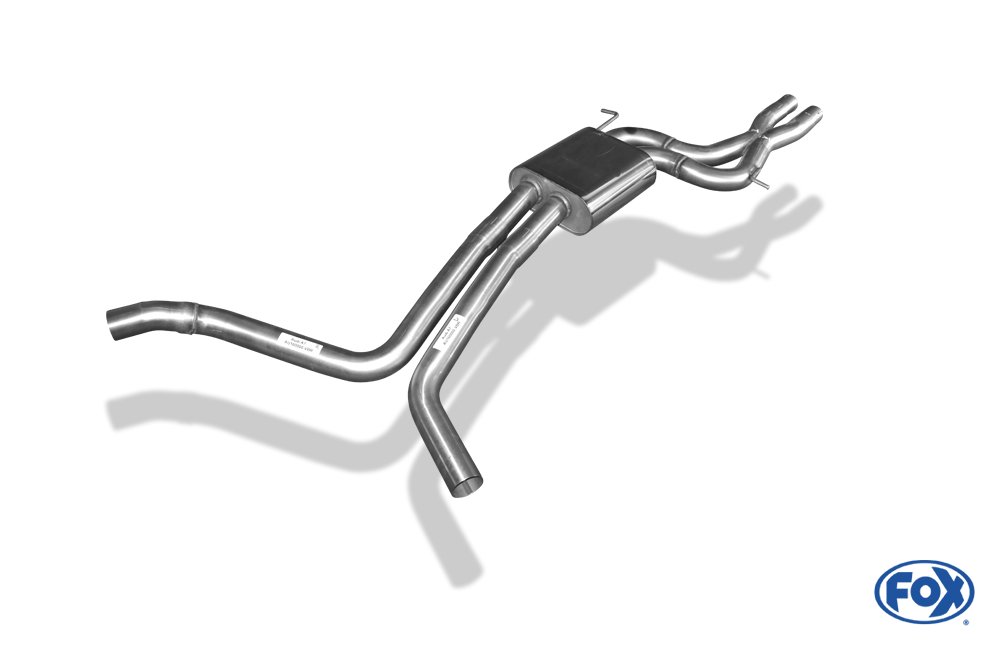 Fox Vorschalldämpfer Auspuff Sportauspuff für Audi A7 quattro 4G 3.0l TFSI