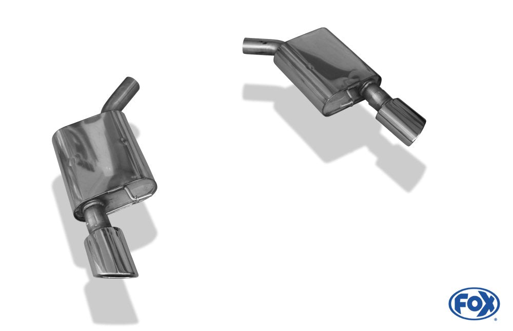 Fox Duplex Auspuff Sportauspuff Endschalldämpfer für Audi A7 quattro 4G 3.0l