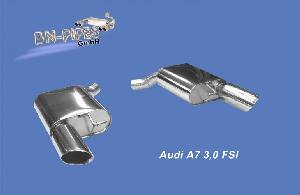 BN Pipes Audi A7 4G Endschalldaempfer