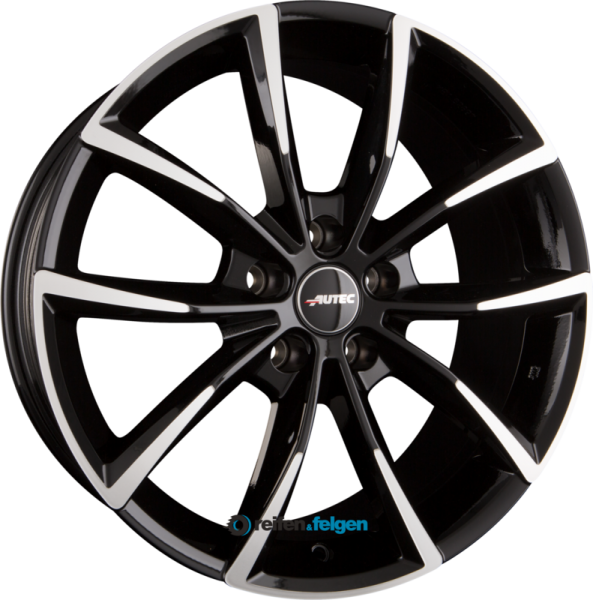 AUTEC ASTANA (AS) 9x19 ET21 5x112 NB66.6 Schwarz Poliert