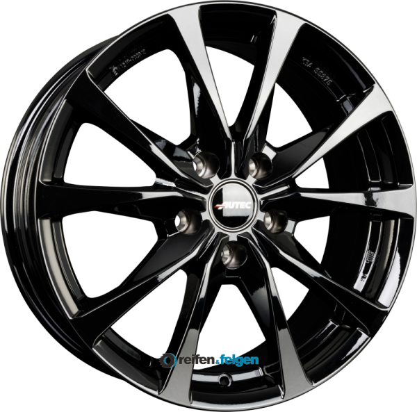 AUTEC BRIXEN (BR) 6.5x16 ET40 5x100 NB57.1 Schwarz