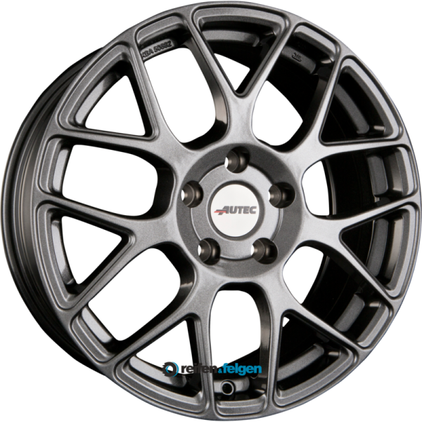 AUTEC HEXANO 7x16 ET18 4x108 NB65.1 Schwarz Metallic