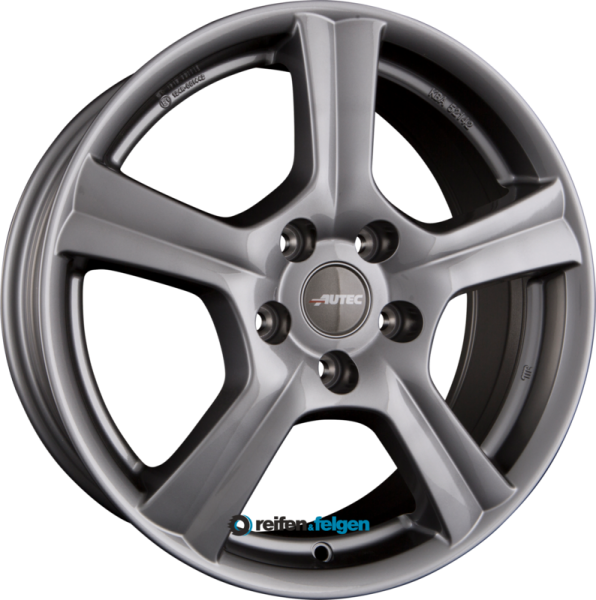 AUTEC IONIK (I) 7.5x18 ET39 5x114.3 NB66.1 Mystik Silber