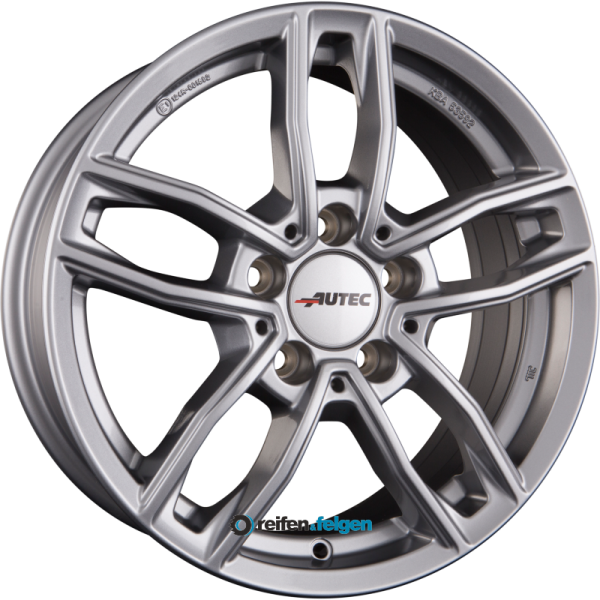 AUTEC MERCADOR (MC) 7.5x17 ET36 5x112 NB66.6 Brillantsilber