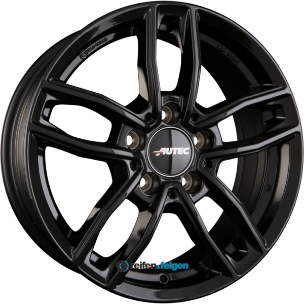 AUTEC MERCADOR (MC) 7.5x17 ET42 5x112 NB66.6 Schwarz