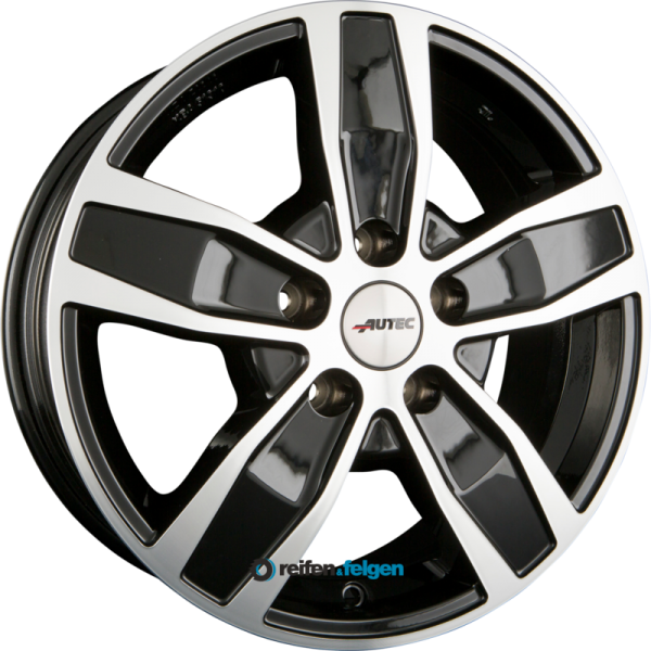AUTEC QUANTRO 7x17 ET55 5x160 NB65.1 Schwarz Poliert