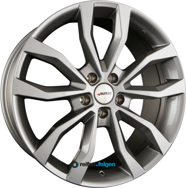 AUTEC UTECA (U) 7.5x17 ET43 5x108 NB70 Titansilber