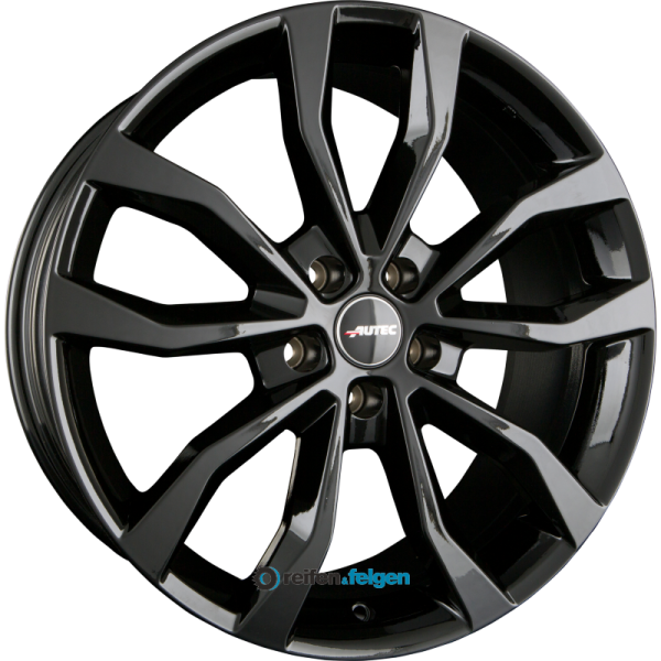 AUTEC UTECA (U) 9.5x22 ET38 5x114.3 NB70 Schwarz
