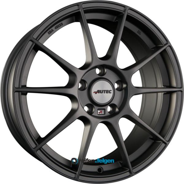 AUTEC WIZARD (W) 6.5x15 ET35 4x100 NB70 Gunmetal Matt