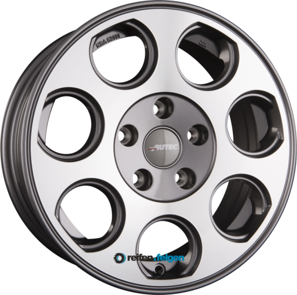 AUTEC YUNA (YN) 6x15 ET30 4x100 NB66.6 Graphit Poliert