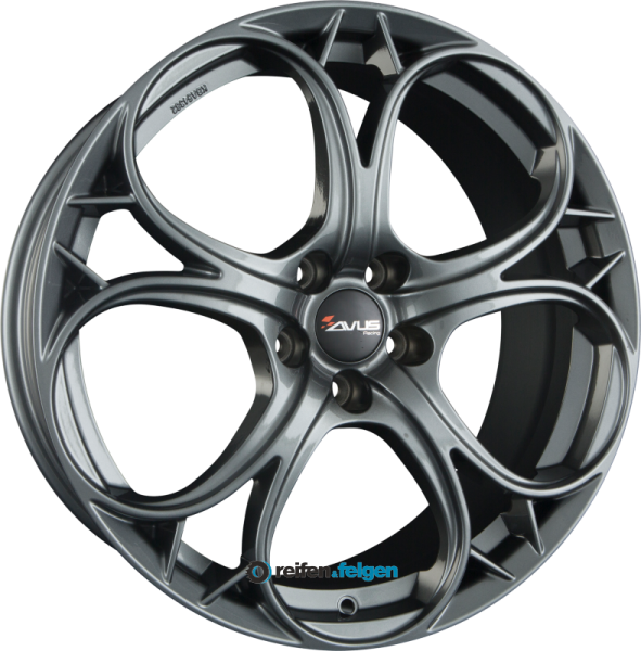 AVUS Racing AC-520 8.5x20 ET31 5x110 NB65.1 Anthracite