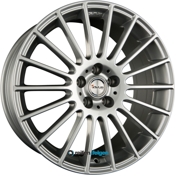 AVUS Racing AC-M03 7.5x18 ET48 5x114.3 NB73.1 Hyper Silver