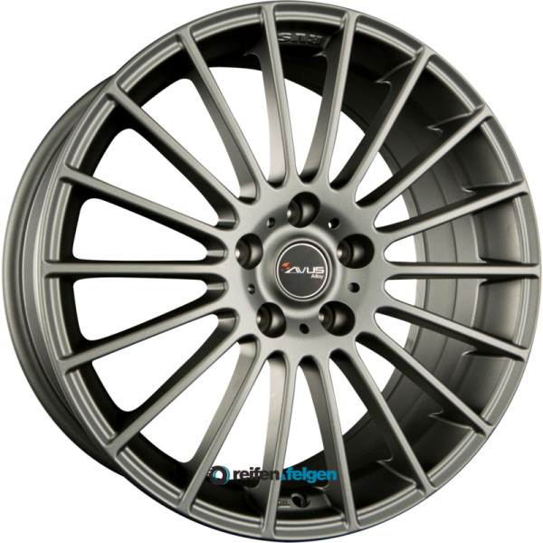 AVUS Racing AC-M03 8x19 ET45 5x114.3 NB73.1 Matt Anthracite