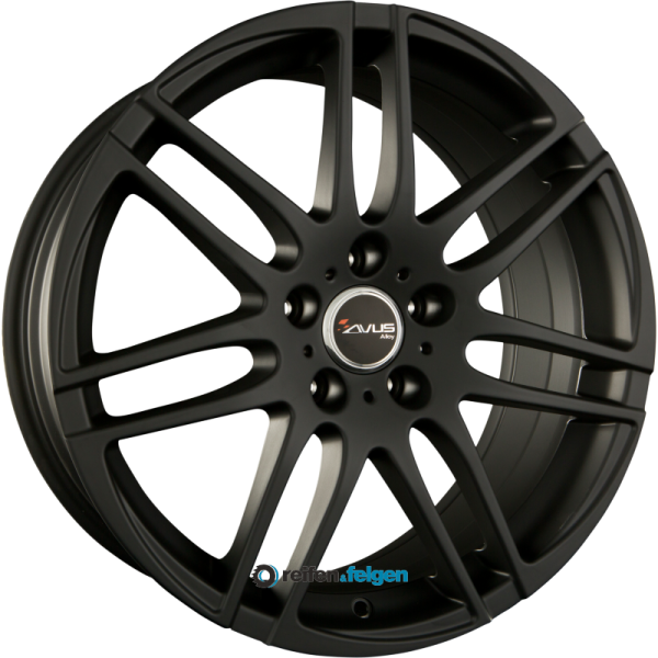 AVUS Racing AC-M04 9.5x19 ET37 5x120 NB72.6 Matt Black